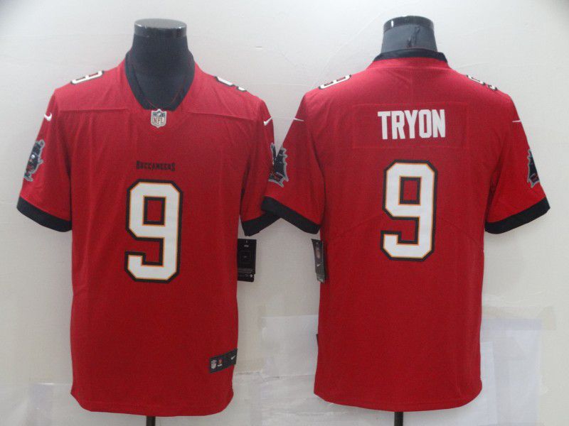 Men Tampa Bay Buccaneers #9 Tryon Red Nike Vapor Untouchable Limited 2021 NFL Jersey